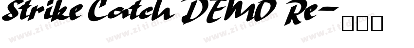 Strike Catch DEMO Re字体转换
